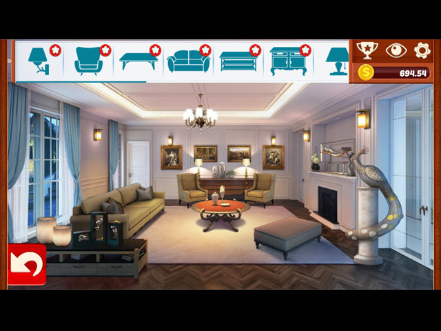 living room decoration games online